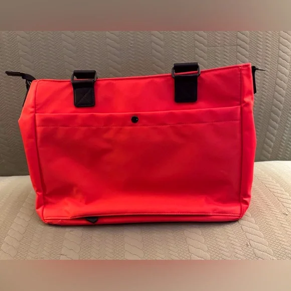 IHKWIP Cargo Catchall Tote Purse Blood Orange Color EUC - Picture 11 of 15